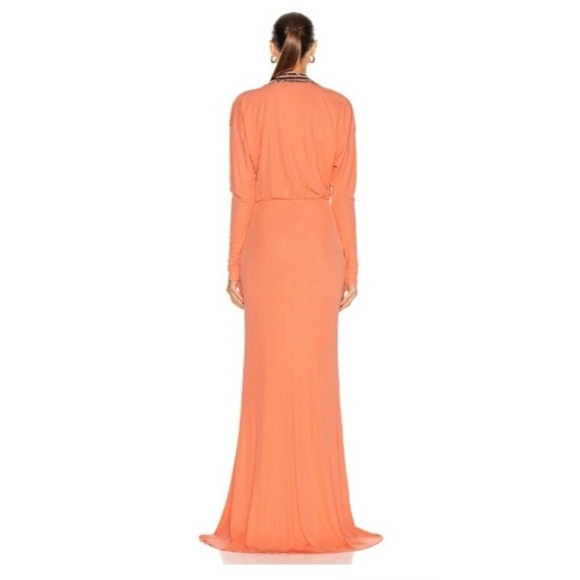 Dundas Long Sleeve Cinched Gown Size S - Picture 9 of 16